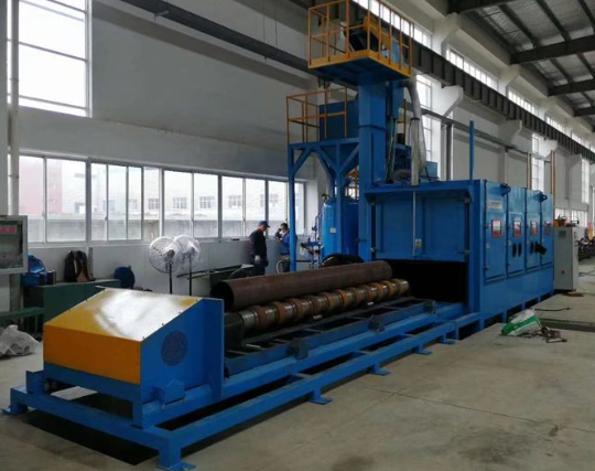 山西喷砂机在管道除锈中的现场施工应用