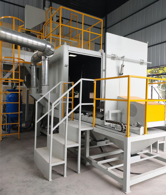 山西全自动喷砂机 实现无人化高效生产