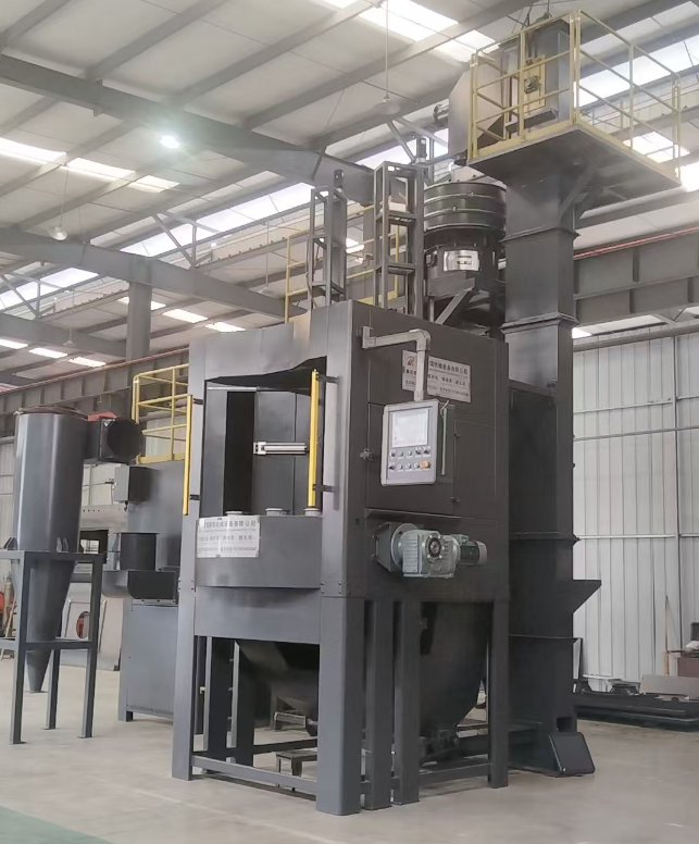 山西转盘式喷砂机 提升圆形工件处理效率